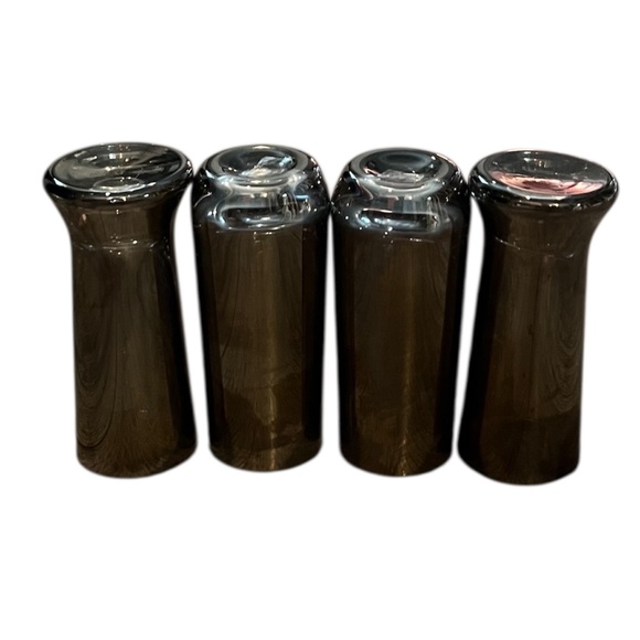 Set Of 4 Mercury Glass Shot Glass Made In Slovakia, NWOB - Picture 4 of 11